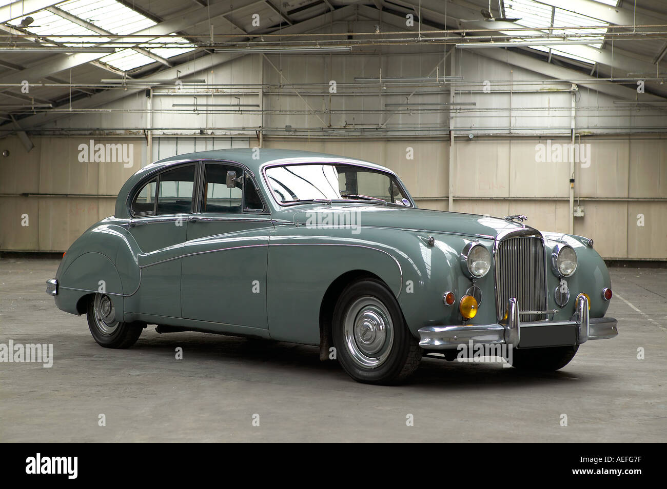 1961 Jaguar Mk IX 4 Tür Saloon 3 8 Liter 6 Zylinder Inline Motor Ursprungsland Großbritannien Stockfoto