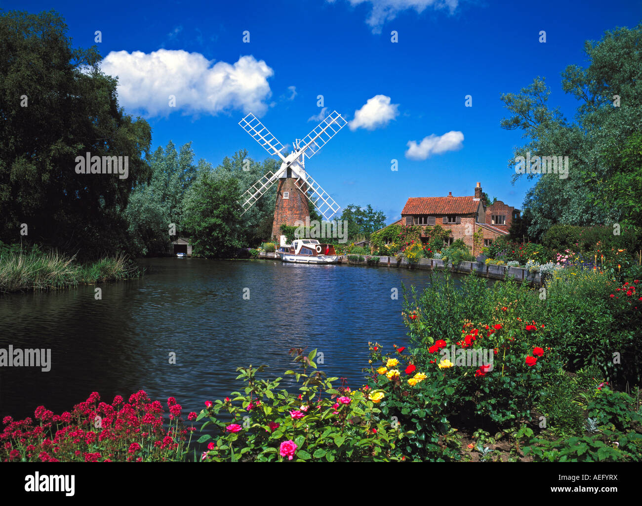 Hunsett Mühle, Norfolk, England, UK Stockfoto