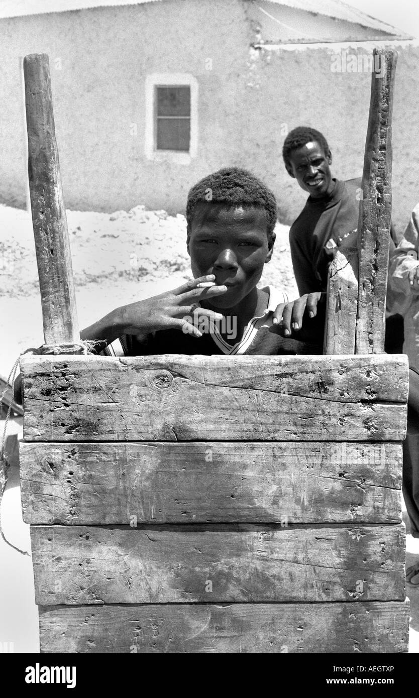 Somalischer Teenager barrow Stockfoto