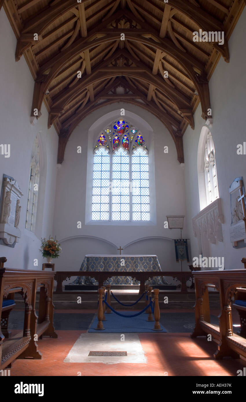 Allerheiligen Kirche Burnham Thorpe Stockfoto