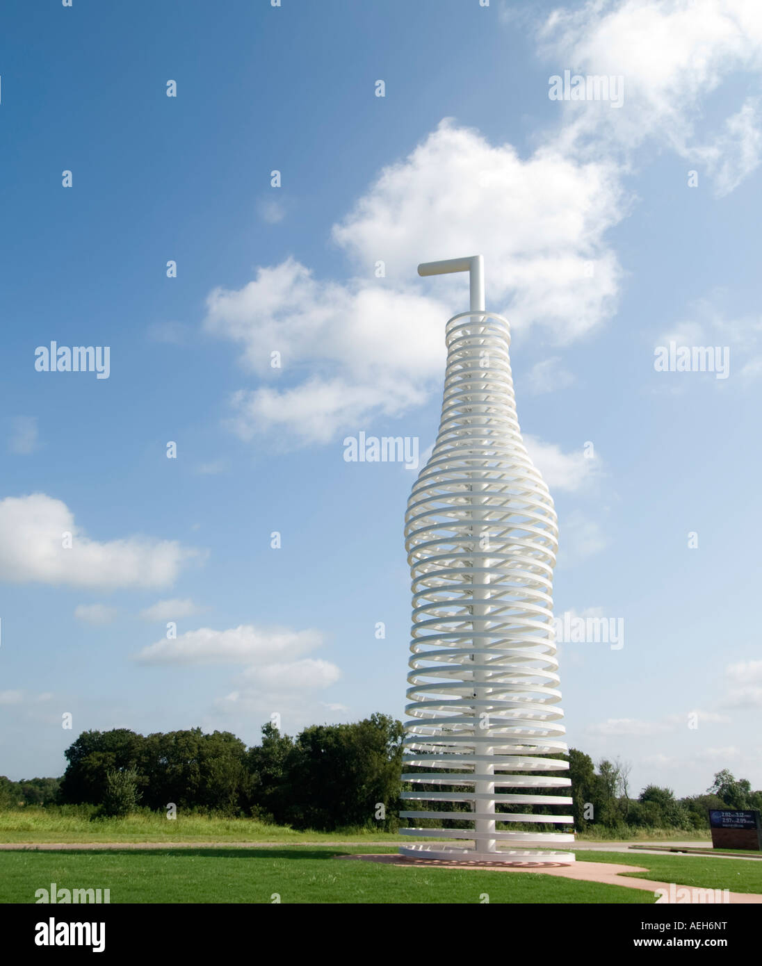 Erscheint auf der alten Route 66 in Arcadia, Oklahoma, USA. Das Geschäft hat 66 Sorten und Geschmacksrichtungen von Limonade. Stockfoto