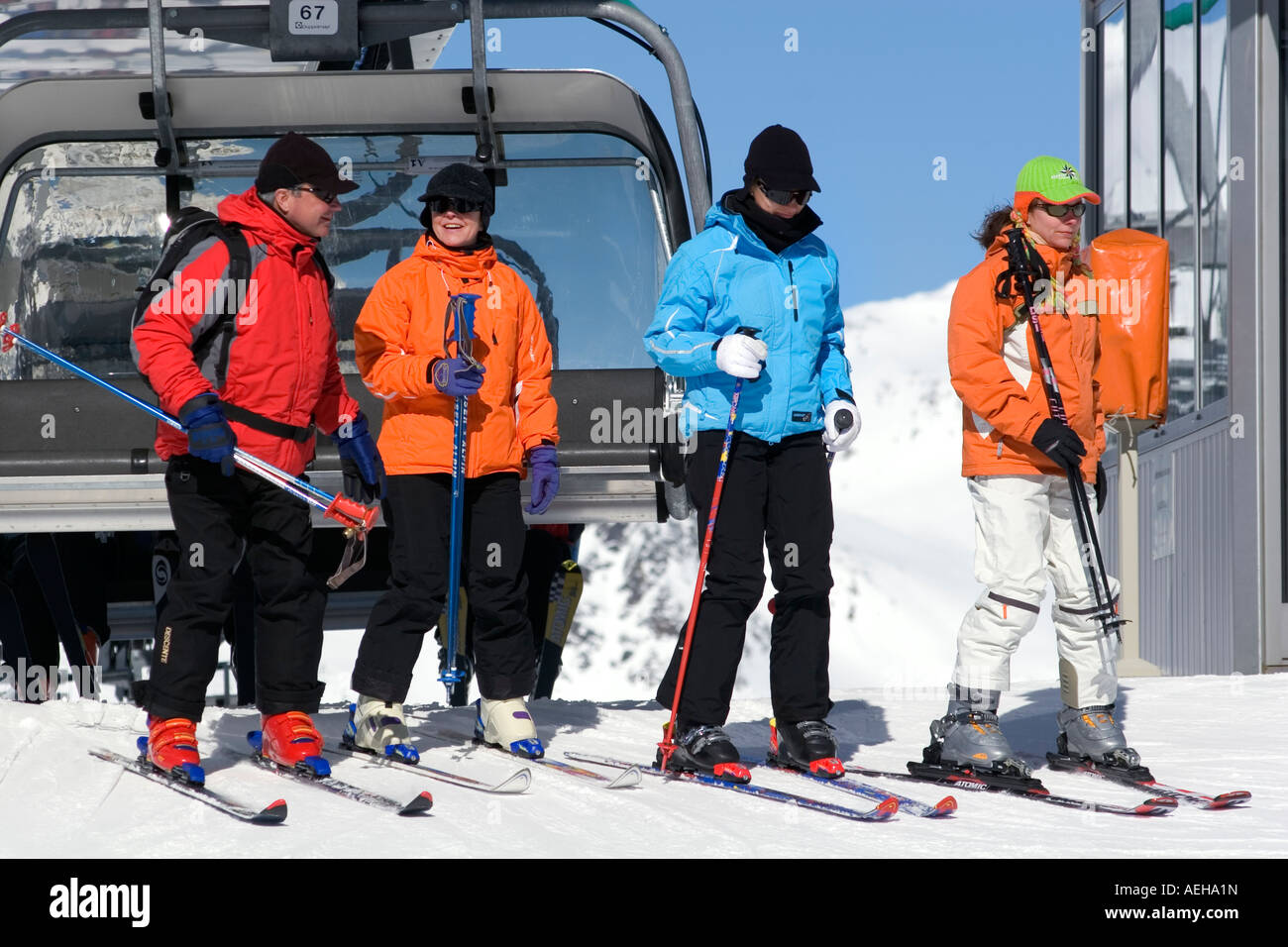 KITZBÜHEL, ÖSTERREICH Stockfoto