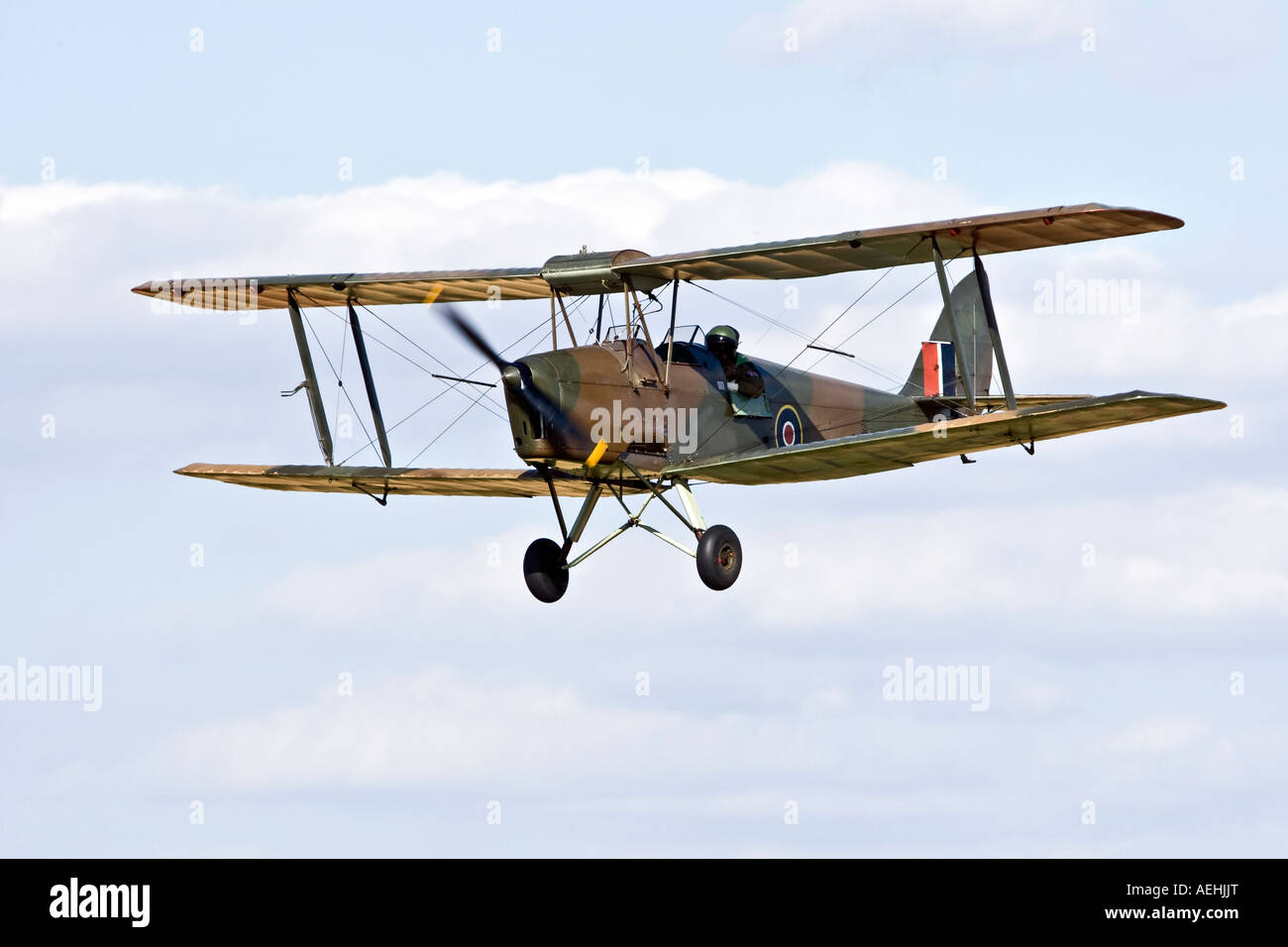 De Haviland Tiger Moth Stockfoto