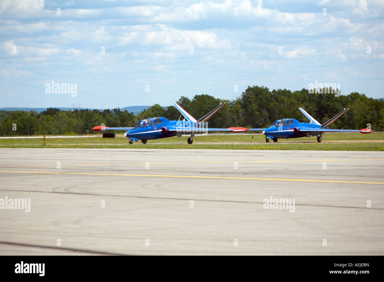 U.S. JET Kunstflug Team 2007 Binghamton Airshow, New York Stockfoto