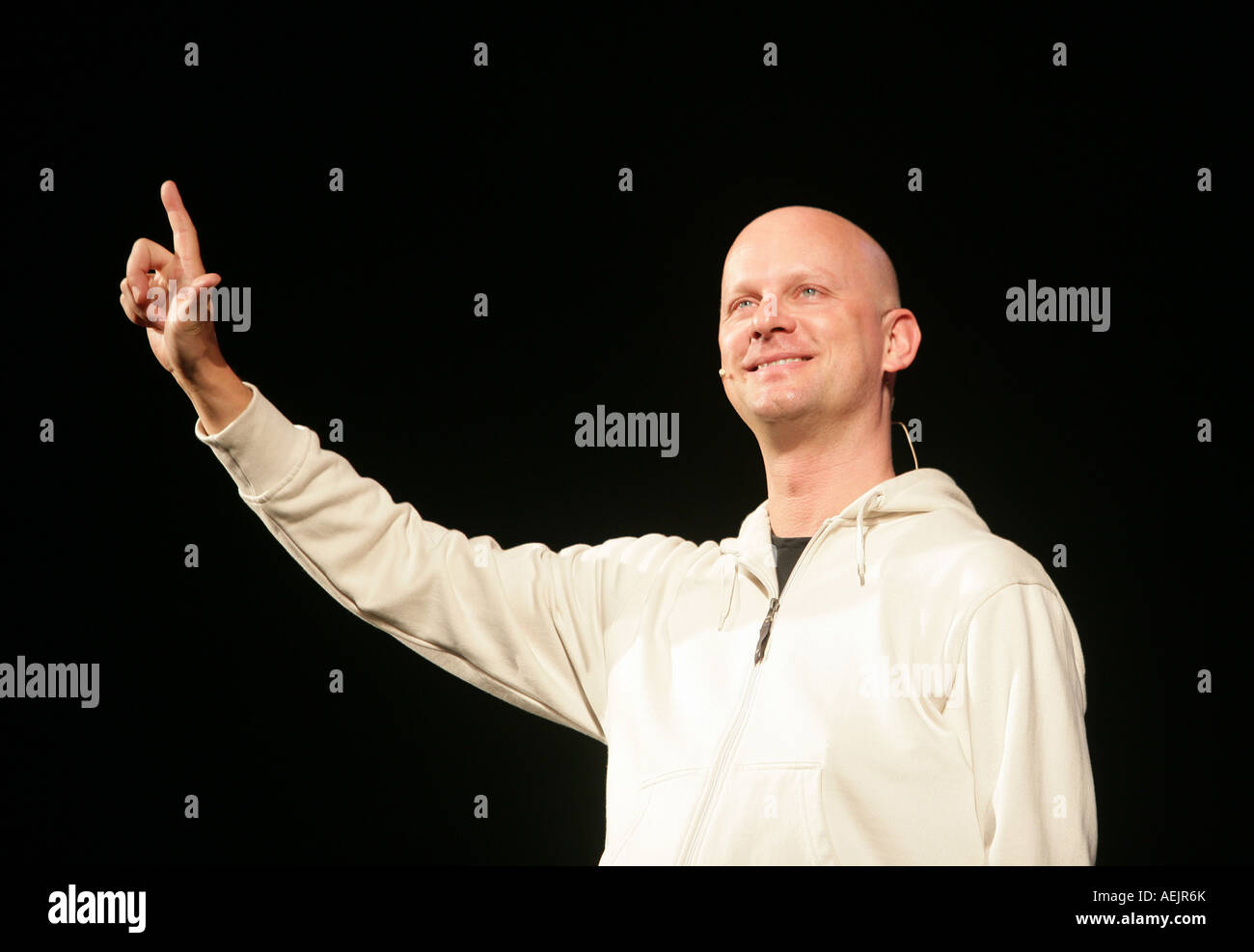 Stand-up Comedian Rüdiger Hoffmann, Deutschland Stockfoto