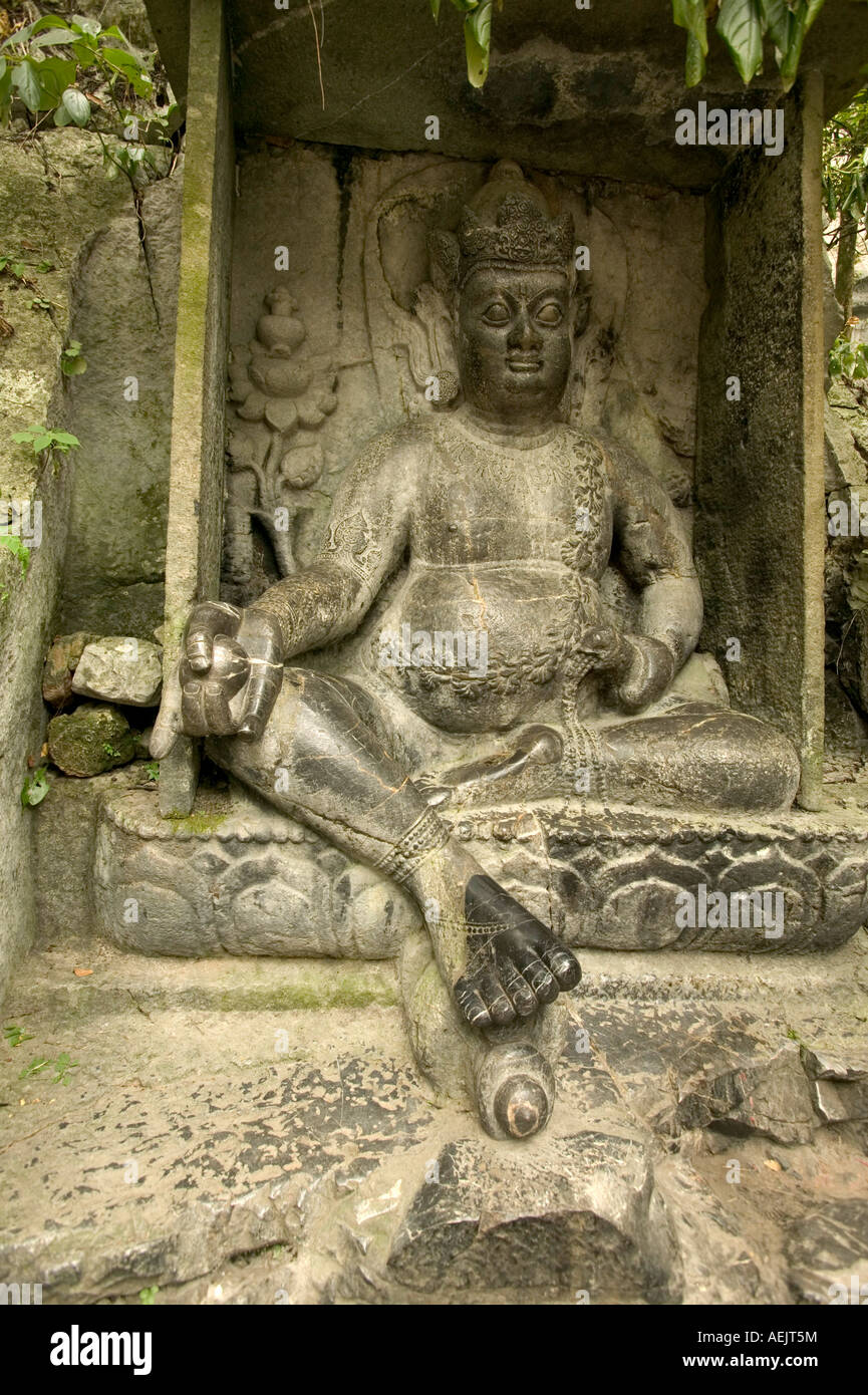 Lingyin Tempel, Hangzhou, Zhejiang, China, Asien Stockfoto