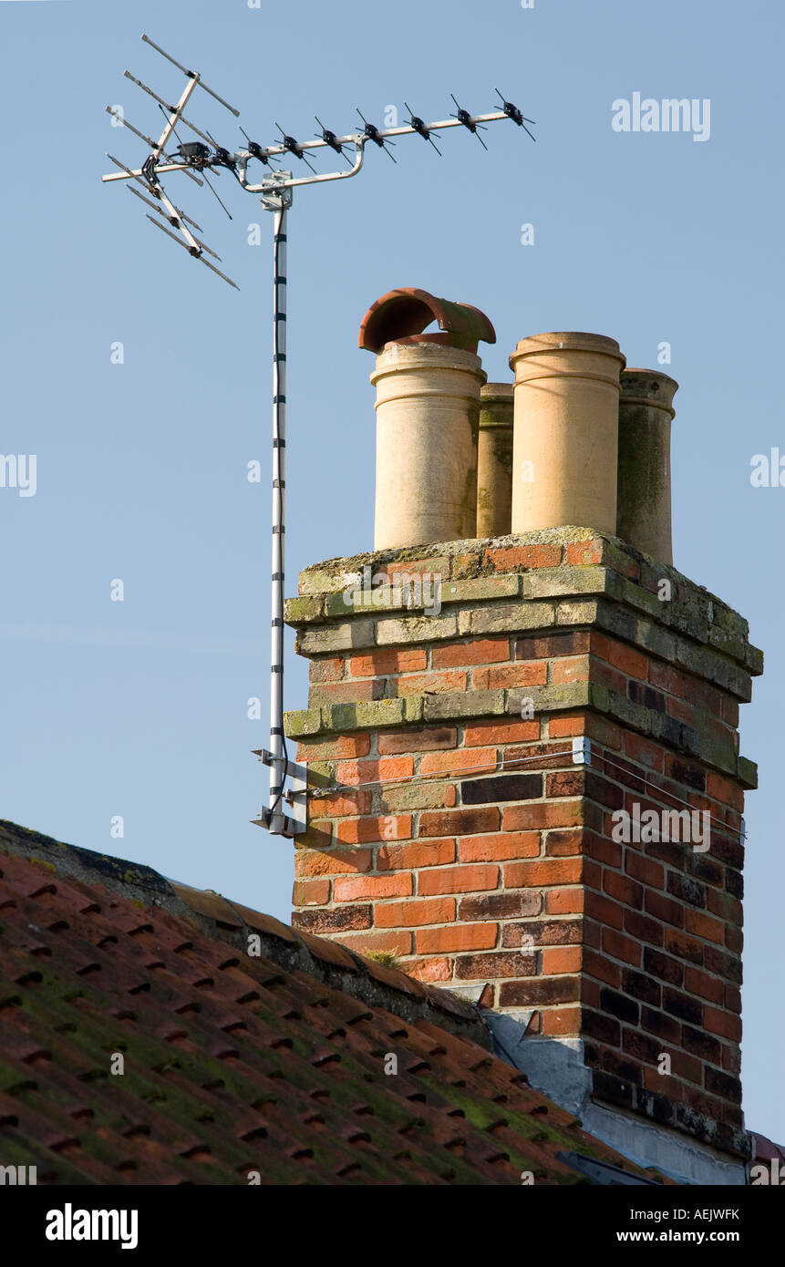 Schornstein Stockfoto