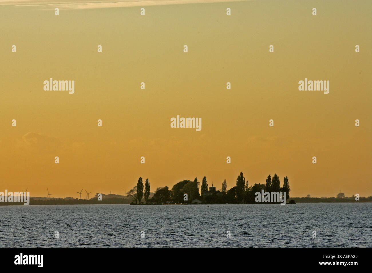 Wilhelmstein Steinhuder Meer Stockfoto