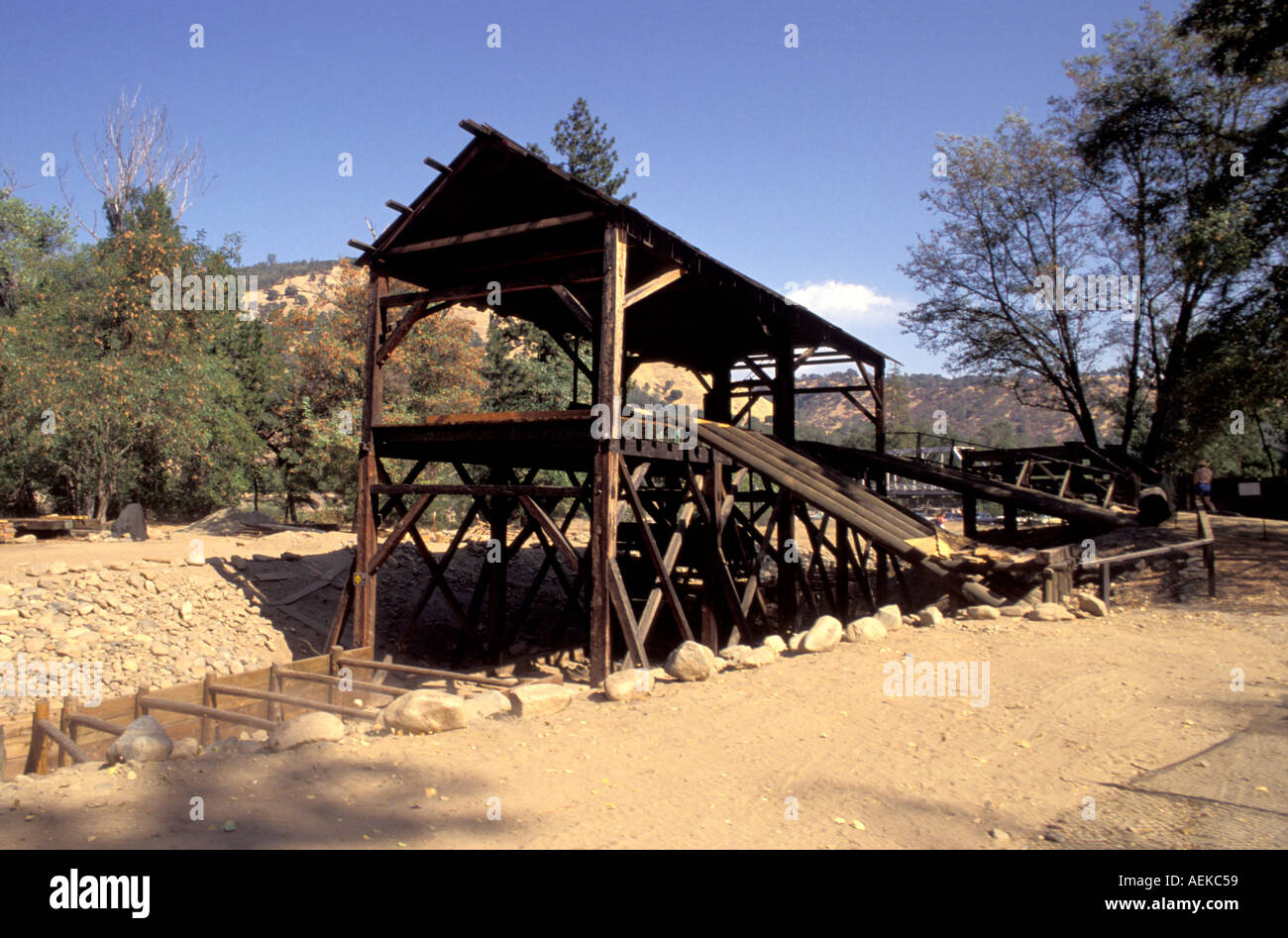 Sutter s Mühle Colma California Stockfoto