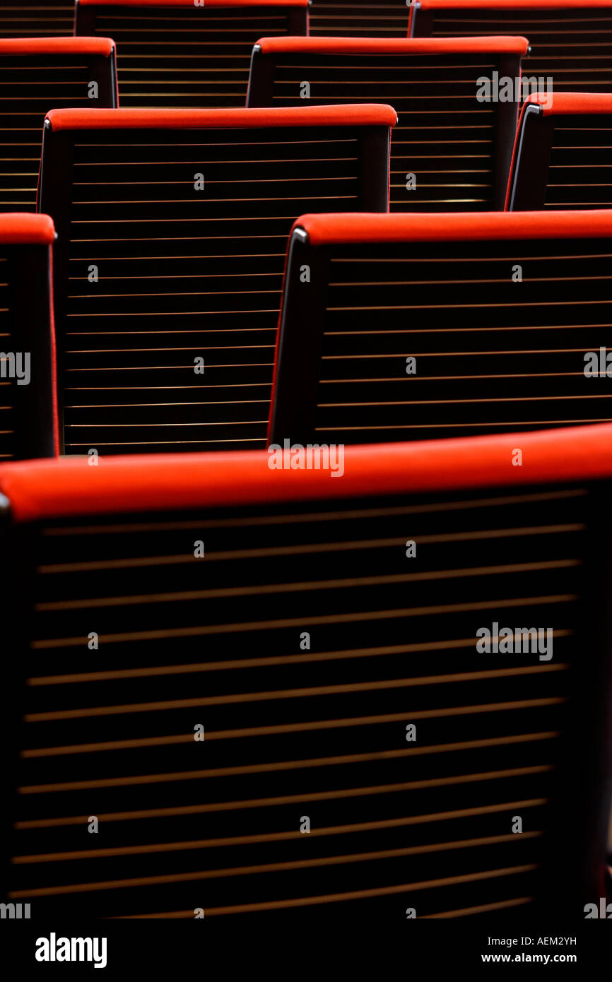 Konferenzstühle Stockfoto