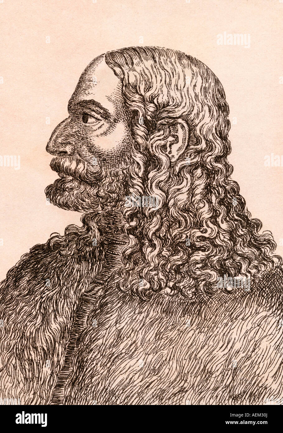Albrecht Dürer, 1471 - 1528. Deutscher Künstler, Grafiker und Theoretiker Stockfoto