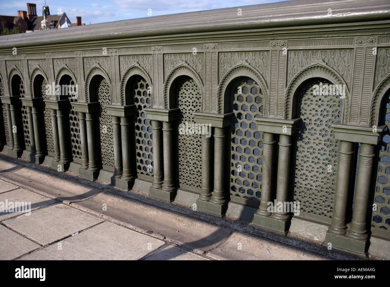 Battersea Brücke Fluss Themse London England Stockfoto