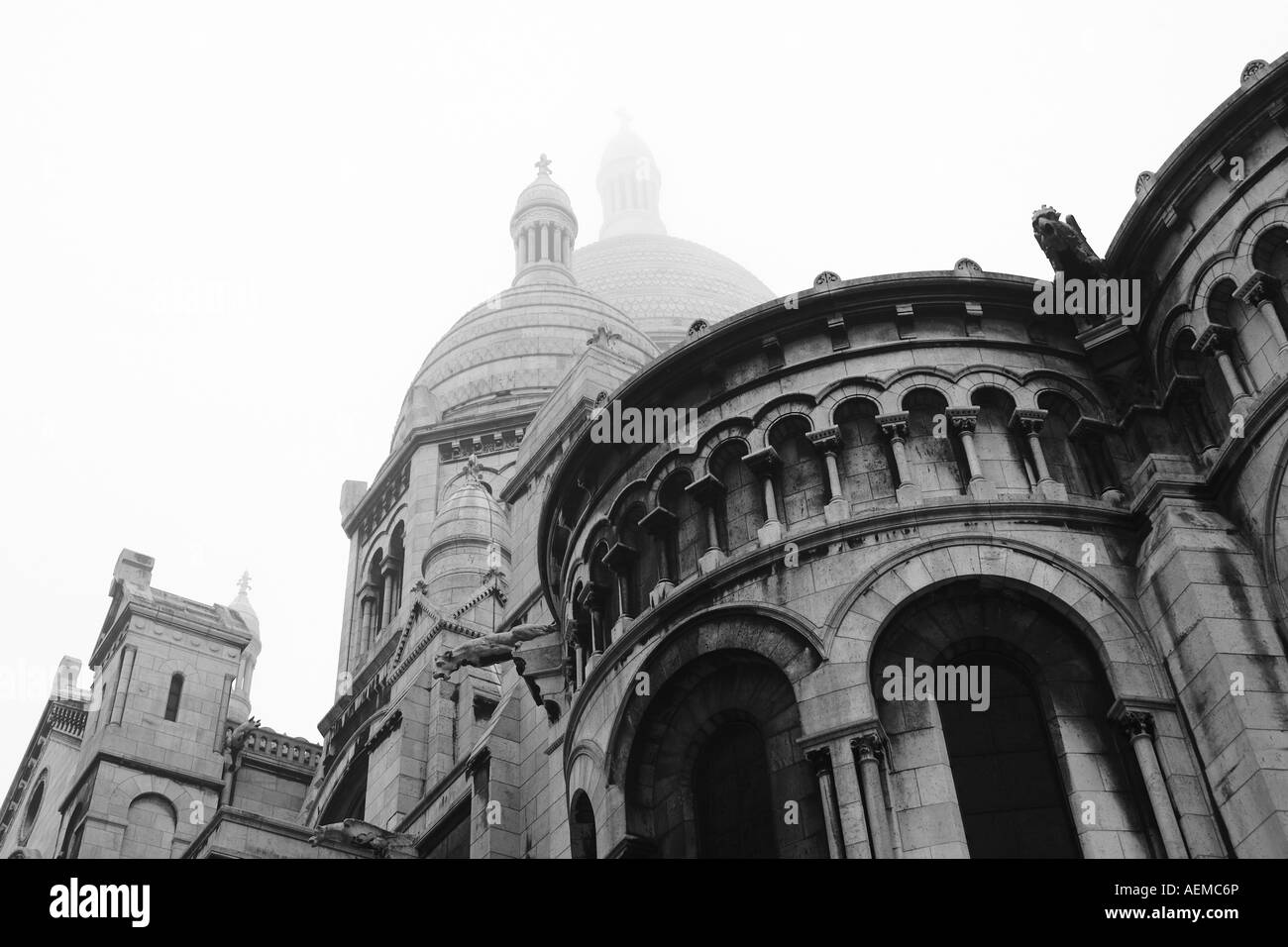 Das Sacre Coeur Viertel Montmartre 18. Arrondissement in Paris, Frankreich-Europa Stockfoto