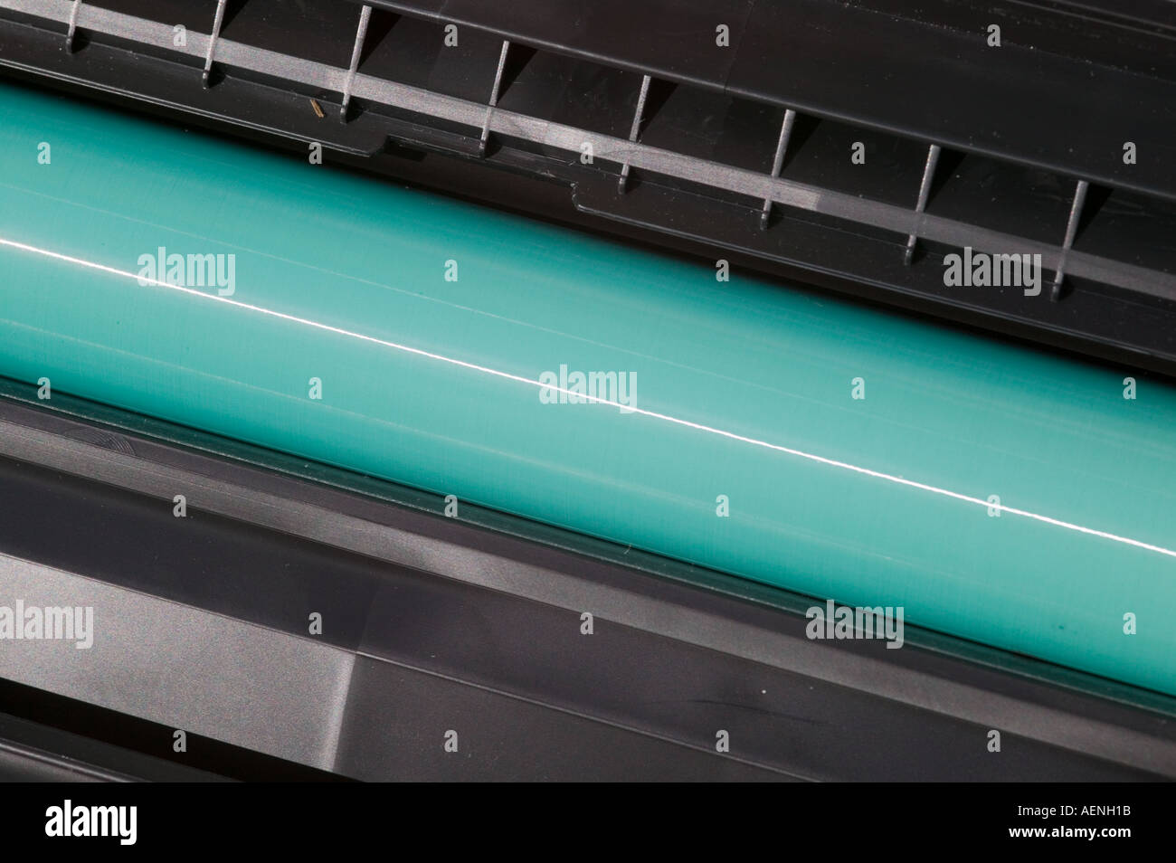 Bildtrommel in einem Computer Laserdrucker Tonerkartusche normalerweise erforderlich, um im Dunkeln gehalten werden Stockfoto