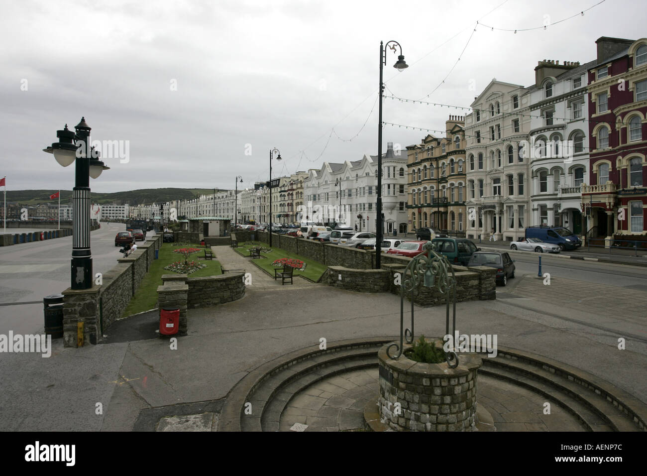 Douglas Promenade Douglas Isle Of Man-IOM Stockfoto