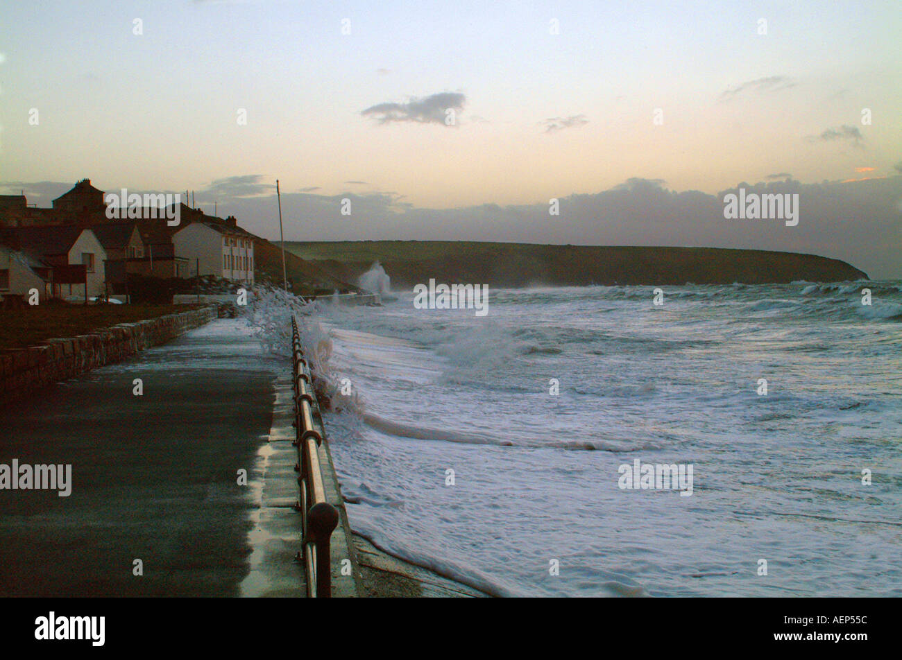 Sturm Aberdaron Lleyn Halbinsel North Wales UK Europe Stockfoto