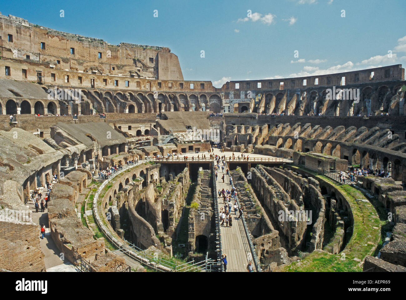 Das Kolosseum in Rom Italien Stockfoto