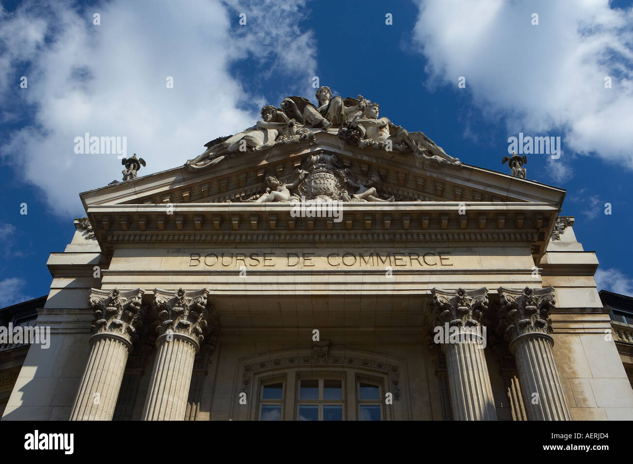 La Bourse de Commerce französische Börse Paris Frankreich Stockfoto