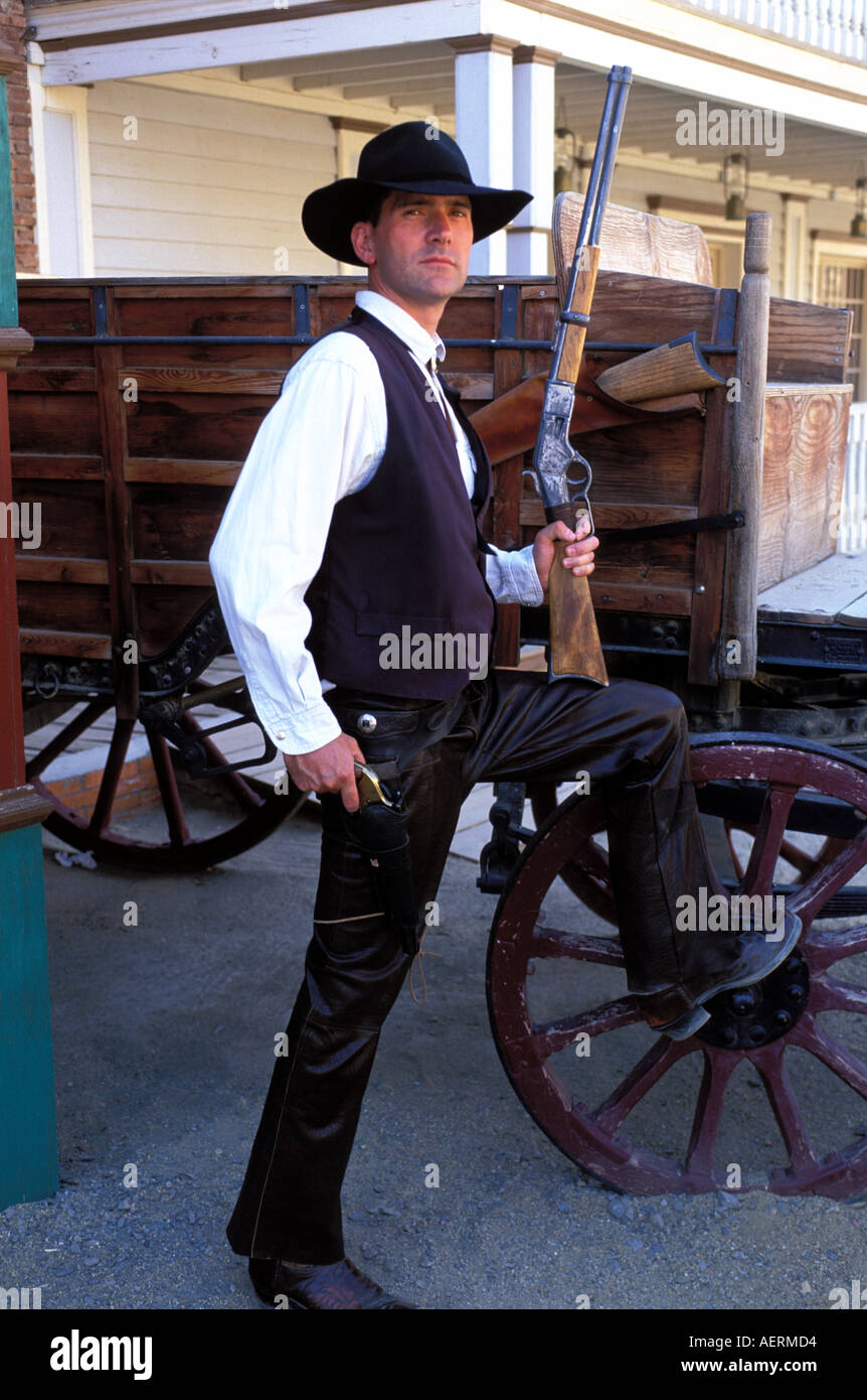 Almeria-Mini-Hollywood-Filmset für Western Stockfoto