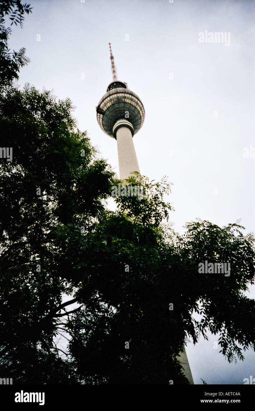 Fernsehturm Fernsehturm am Alexanderplatz, Berlin, Deutschland Stockfoto