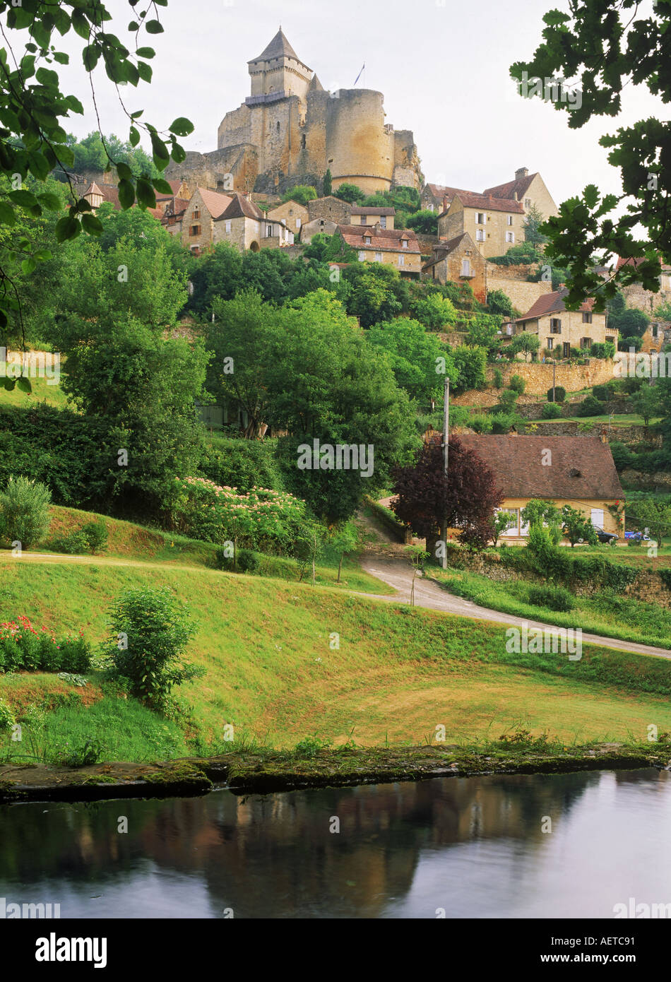 Schloss Naud in Dordogne Frankreich Stockfoto