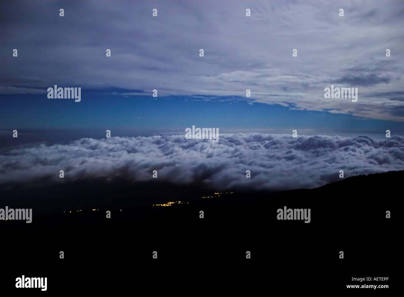 Spanien in der nacht aus dem weltraum Stockfotos und bilder Kaufen Alamy