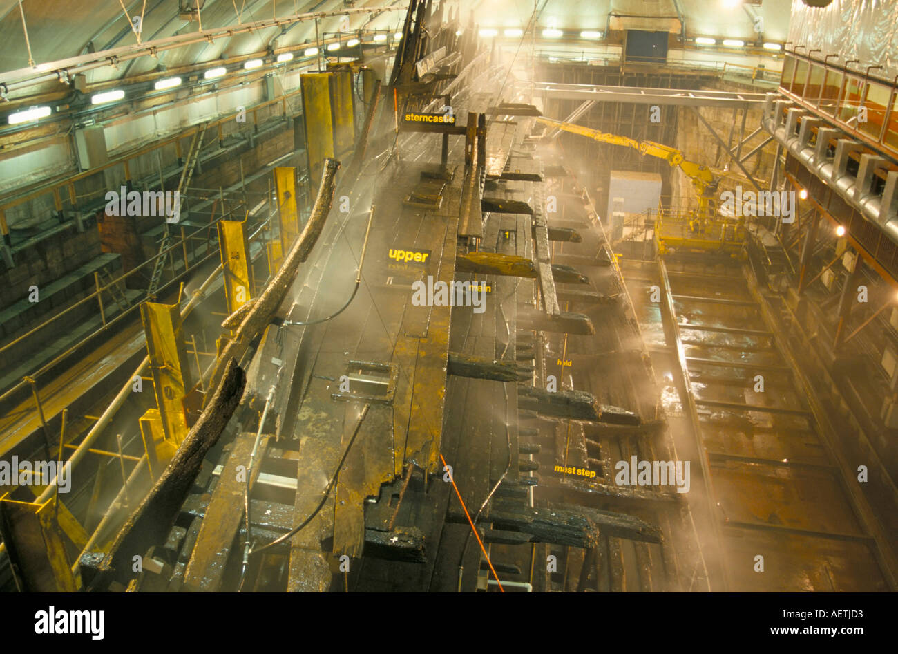 König Henry VIII s Schiff Mary Rose Portsmouth Hampshire England