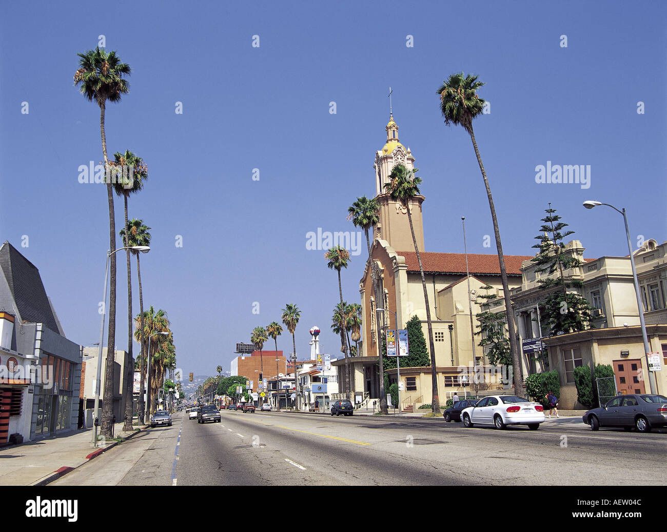 Sunset Blvd LOS ANGELES USA Stockfoto