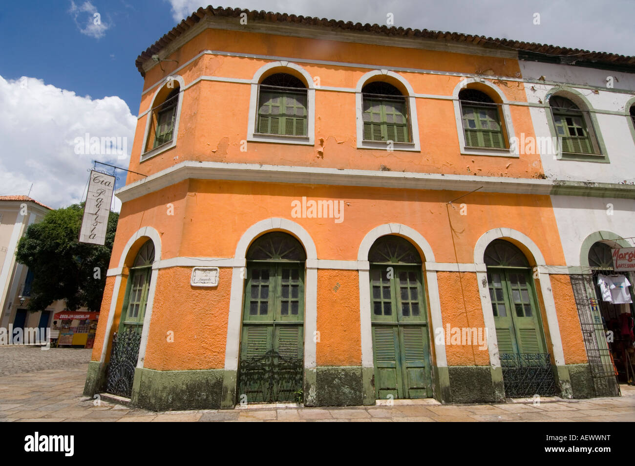 Haus São Luis Maranhão Brasilien Stockfoto