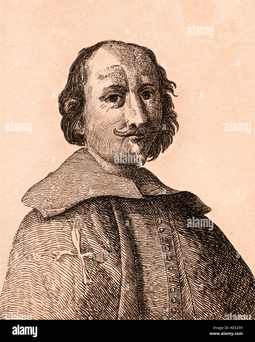Giovanni Lanfranco, 1582 - 1647. Italienischer Künstler. Stockfoto