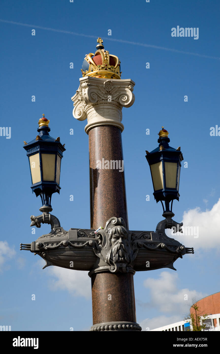 Blauwbrug Brücke, Amsterdam Stockfoto