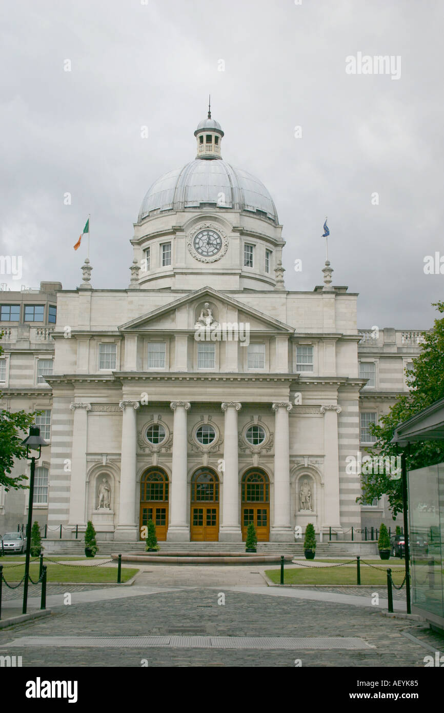 Irische Regierung Gebäuden Dublin Irland Stockfoto