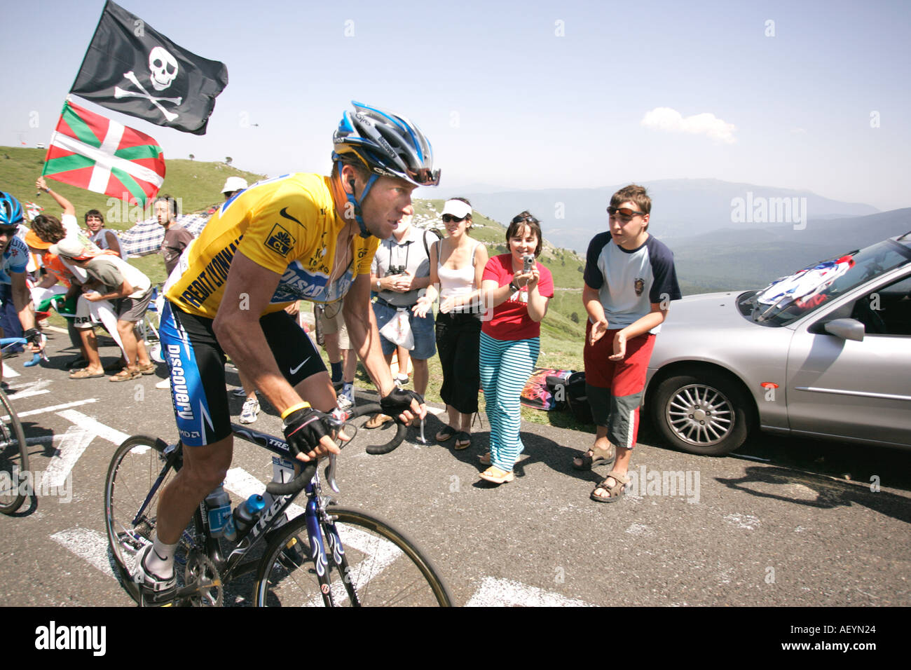 Lance Armstrong - Tour de France -2005 Stockfoto
