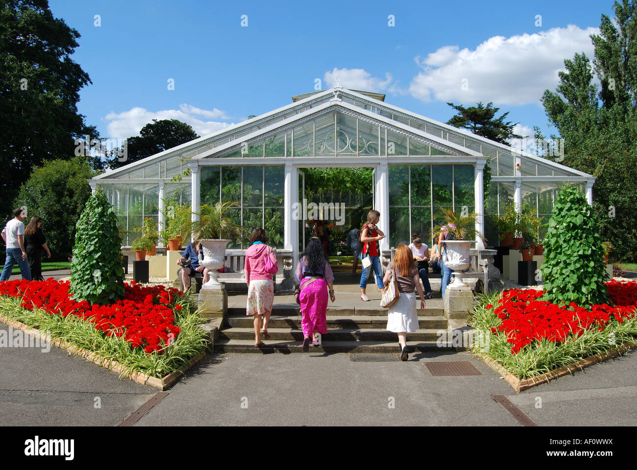 Waterlilly House, Royal Botanical Gardens, Kew, London Borough of Richmond upon Thames, Greater London, England, Vereinigtes Königreich Stockfoto