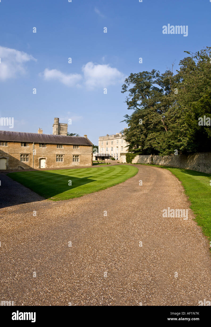 Herrenhaus Schloss Ashby Northamptonshire Midlands England uk Stockfoto