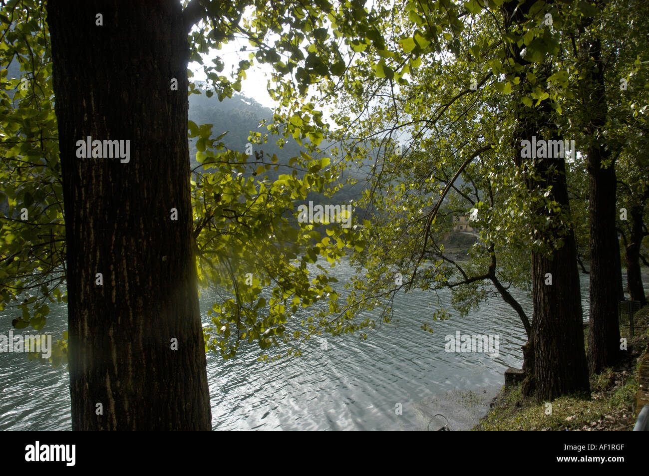 BHIMTAL IN INDIEN UTTARANCHAL Stockfoto