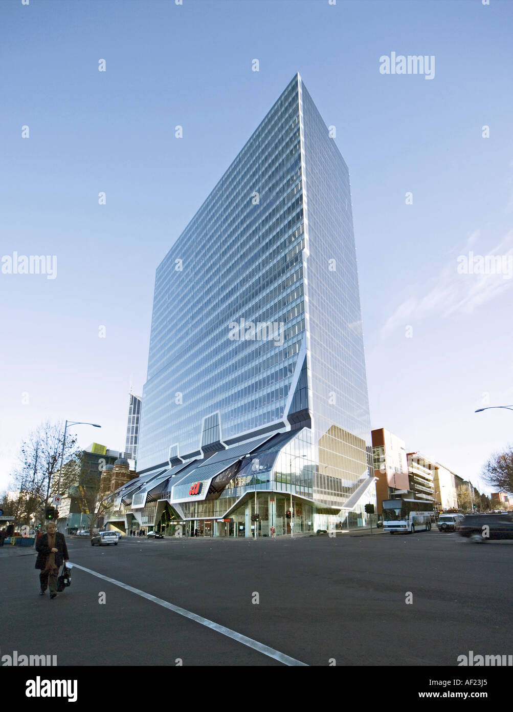BHP Billiton Global Headquarters Building, Melbourne, 2003. Architekt: Lyon Stockfoto