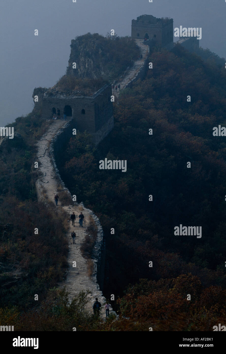 Die Great Wall Of China, 1368 1644. Ming-Dynastie Stockfoto