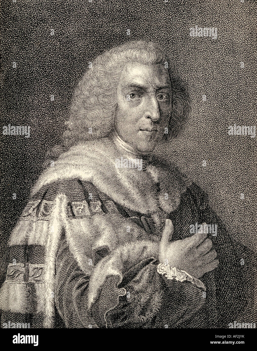 William Pitt der Ältere, 1. Earl of Chatham, 1708 -1788. Britischer Staatsmann und zweimal Premierminister. Stockfoto