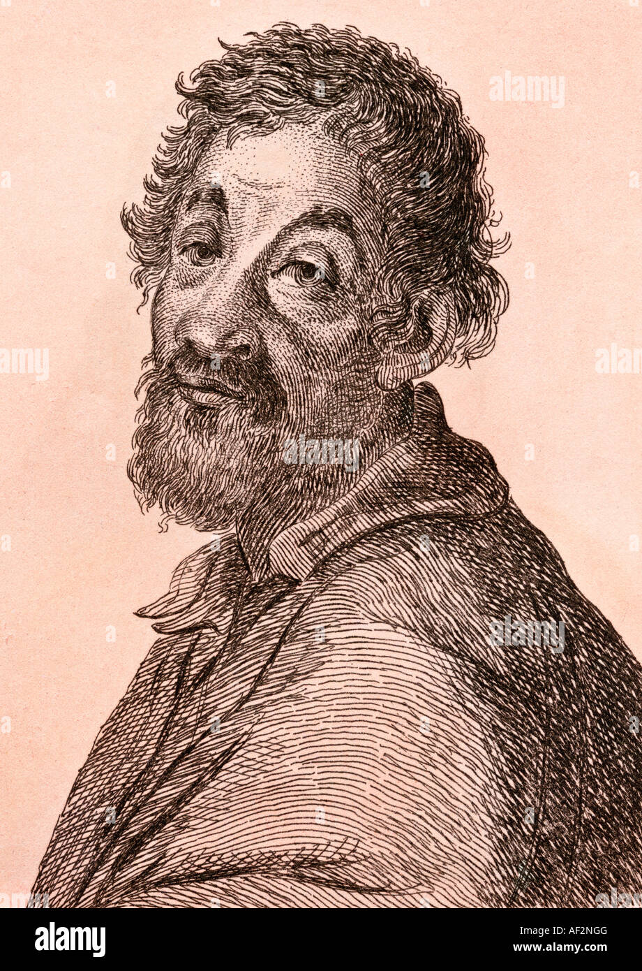 Giulio Romano alias Giulio Pippi, 1492 - 1546. Italienischer Künstler und Architekt. Stockfoto