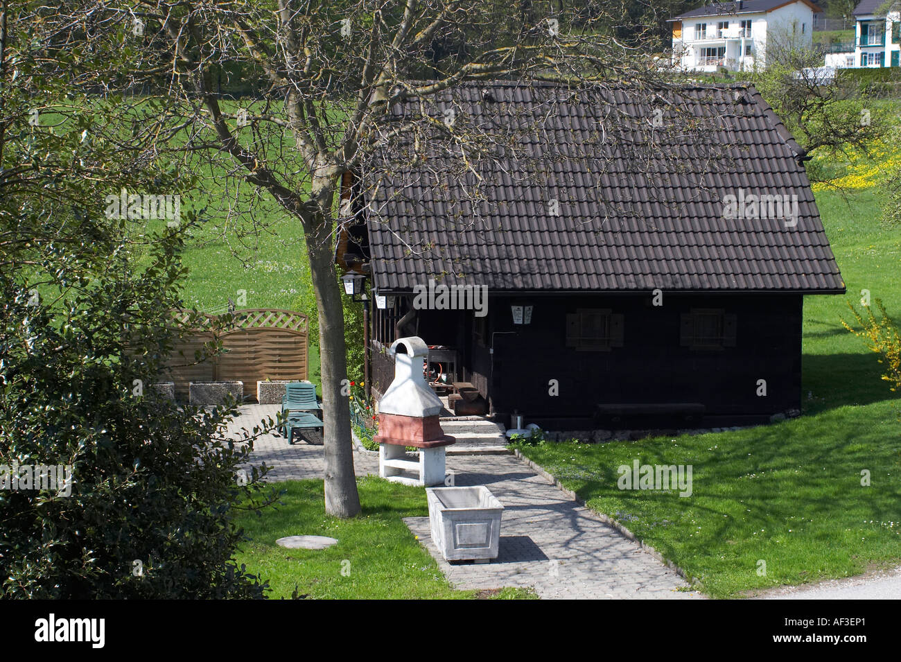 Gmunden, Österreich. Haushalt Stockfoto