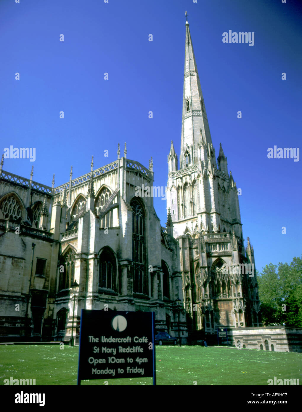 St Mary Redcliffe Kirche Bristol England Stockfoto