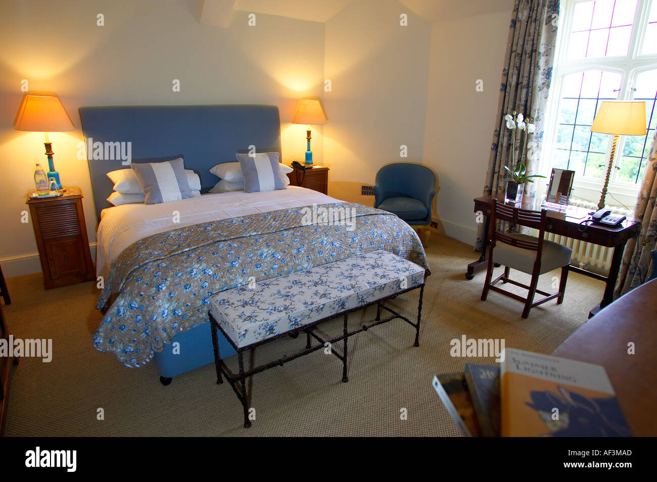 Hotel Endsleigh Milton Abt Devon UK, im Besitz von Designerin Olga Polizzi und von ihrer Tochter Alex geführt. Stockfoto