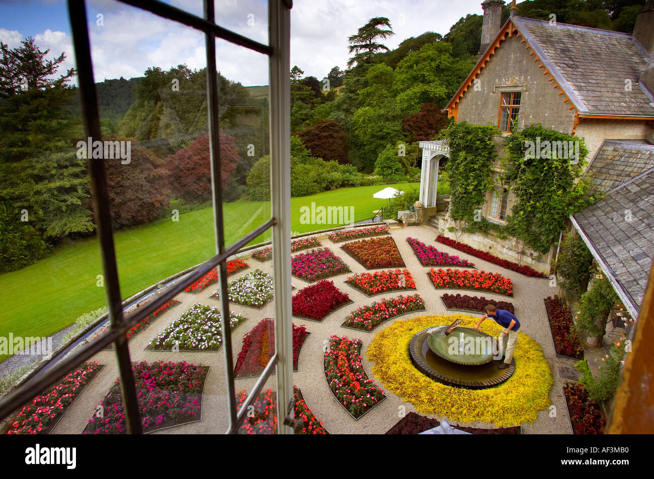 Hotel Endsleigh Milton Abt Devon UK, im Besitz von Designerin Olga Polizzi und von ihrer Tochter Alex geführt. Stockfoto