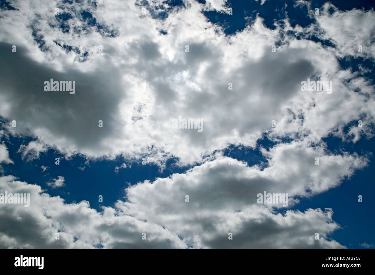 Wolken Himmel Stockfoto