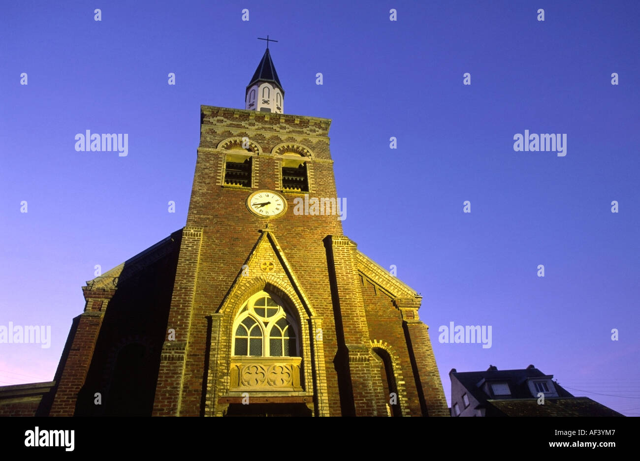 La Chapelle die Kapelle Ault La Somme Picardie Frankreich Stockfoto