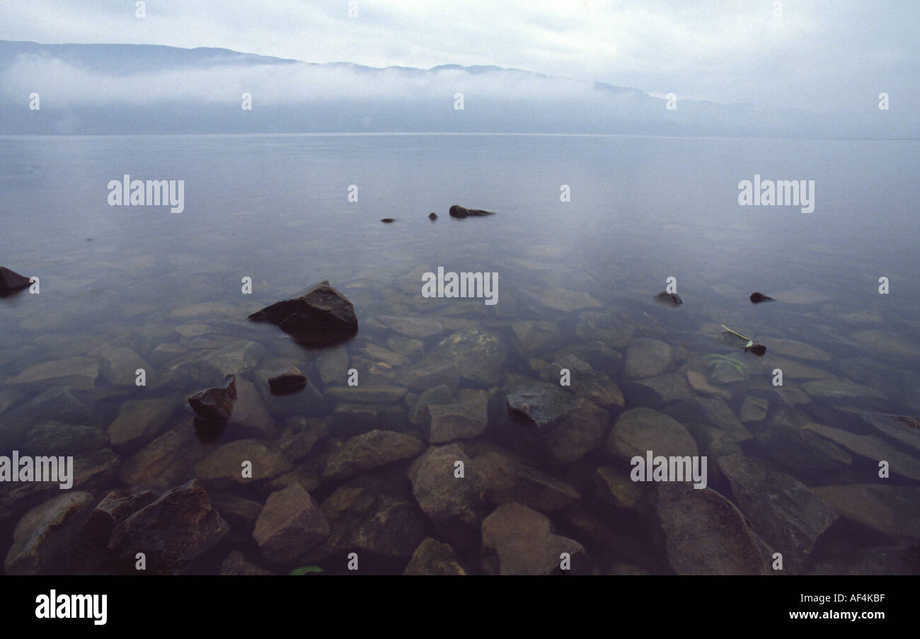 Loch Ness nördlichen Küste Stockfoto