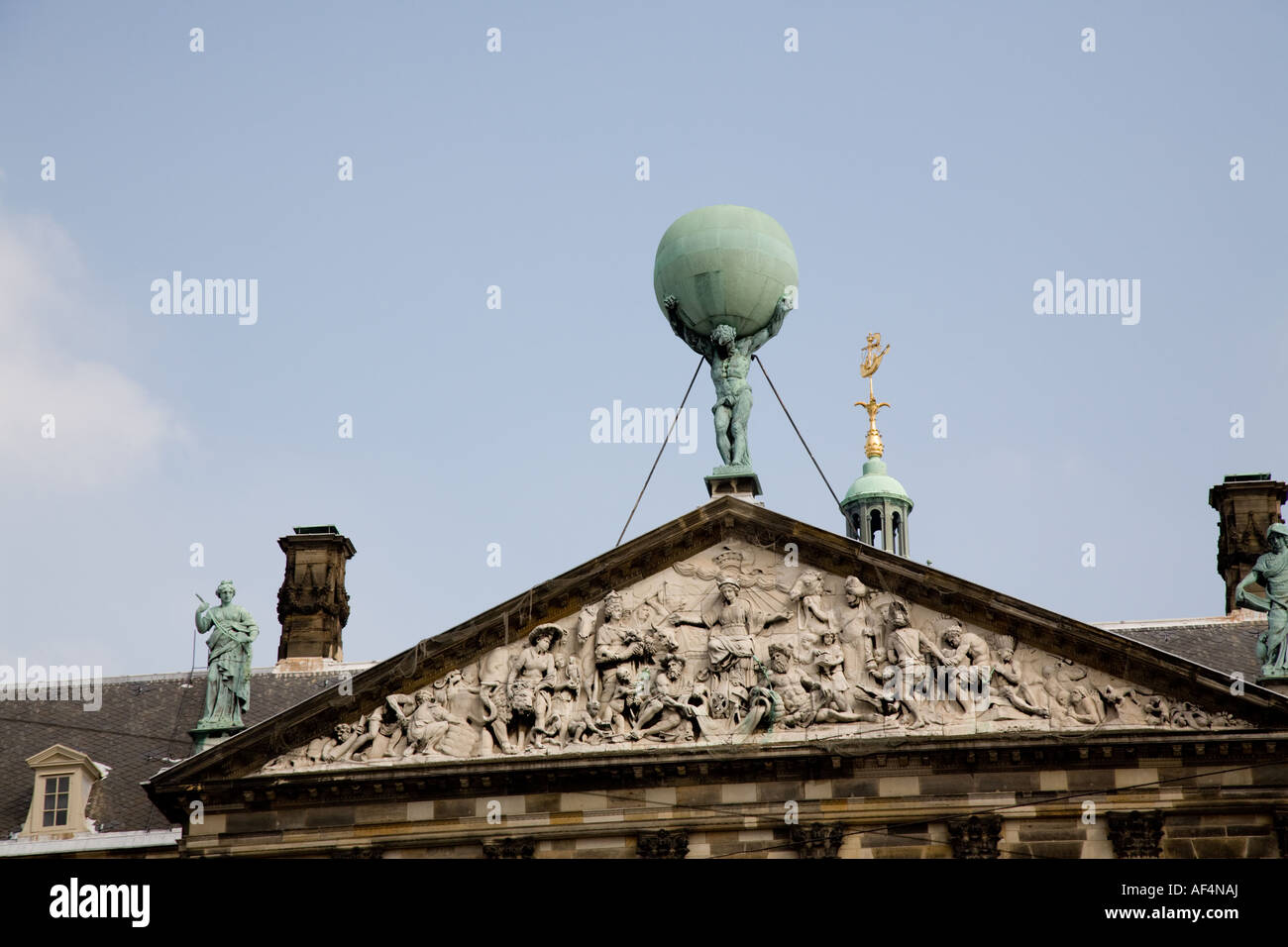 Koninklijk Paleis, königlicher Palast Amsterdam Stockfoto