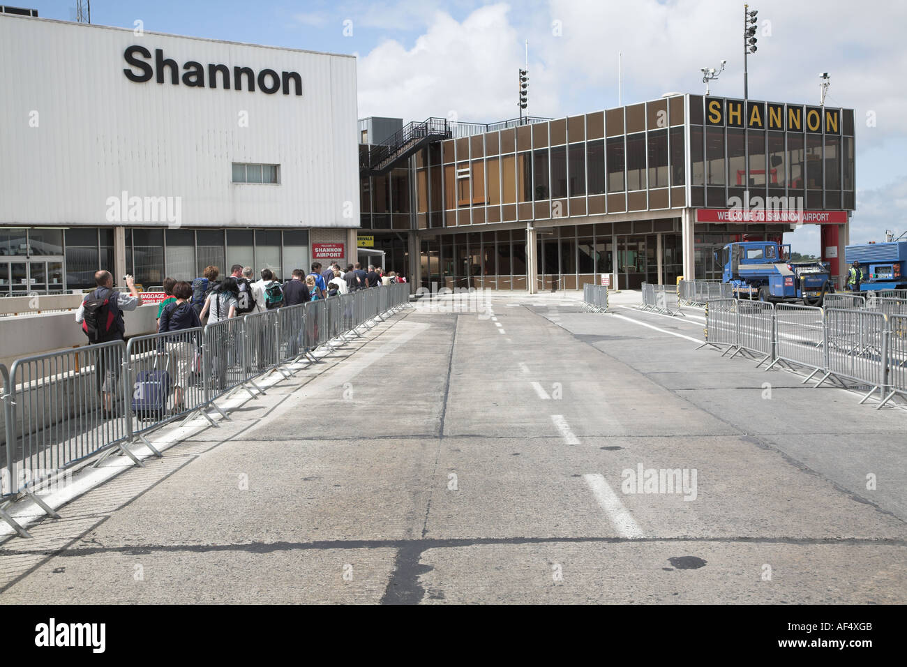 Shannon Flughafen terminal Gebäude Irland Stockfoto