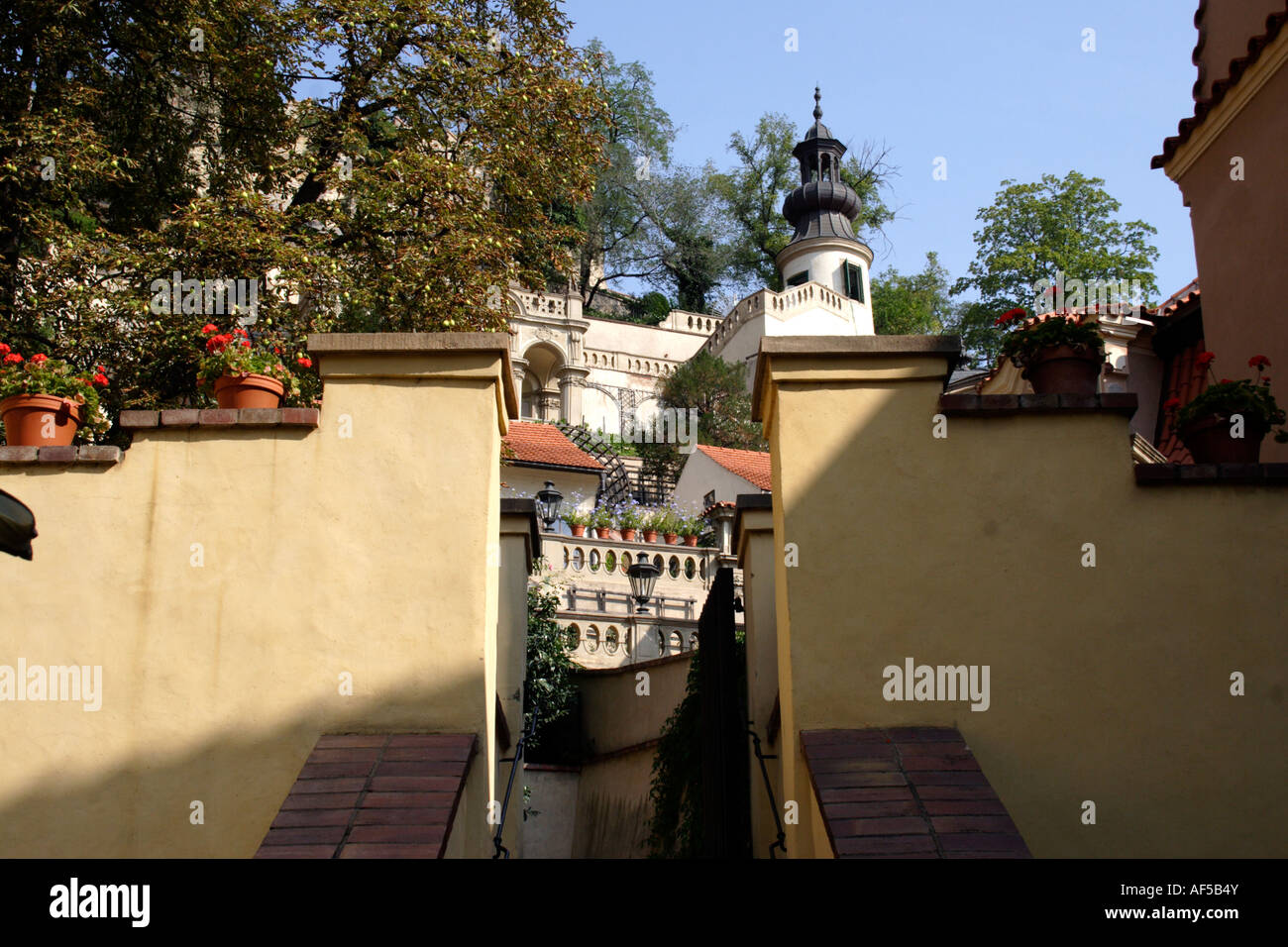 Ledebour Garten Prag Stockfoto